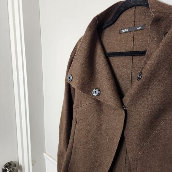 NAU Felted Wool Cropped Jacket - Picture 2 of 8